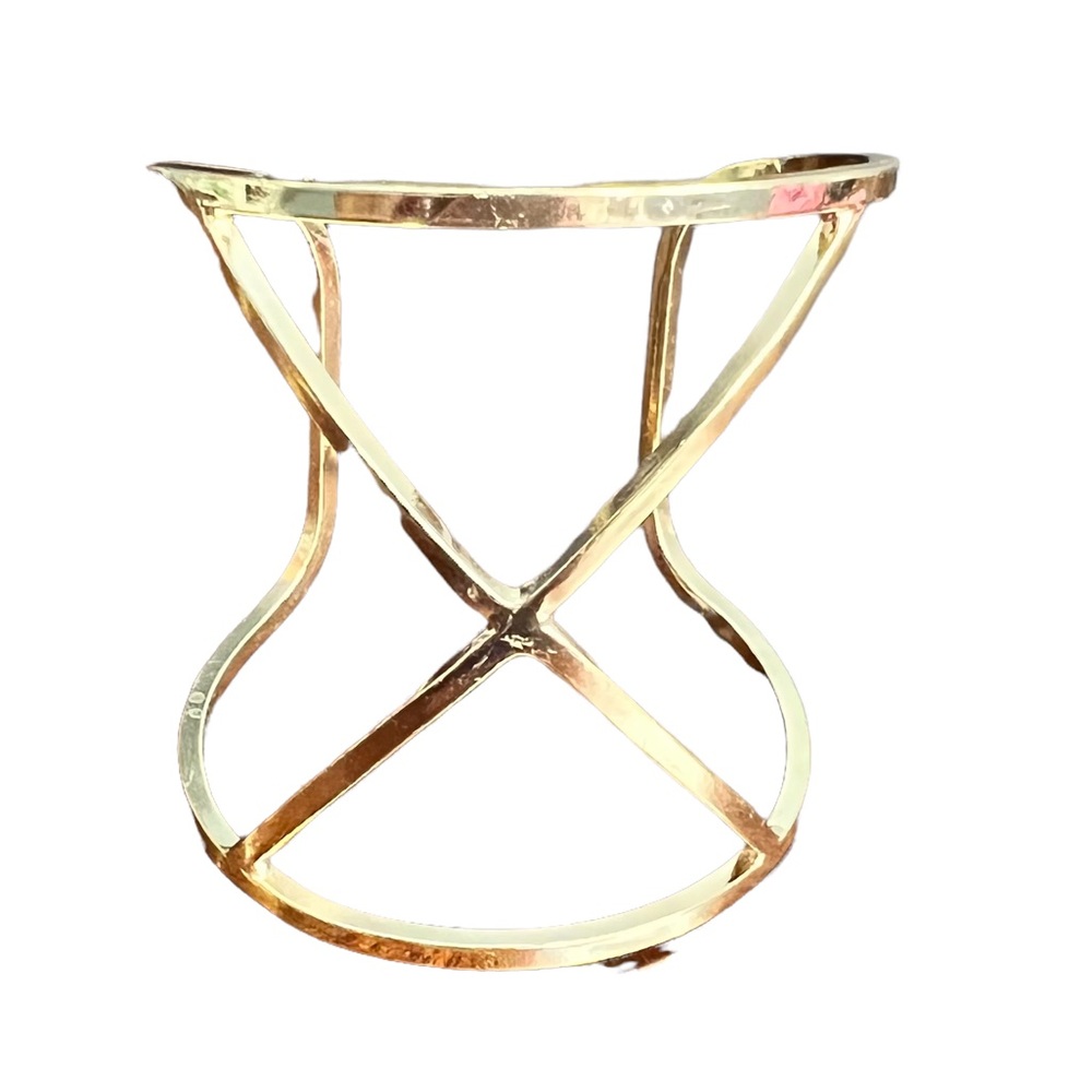 Gold Tone Cuff Bracelet - Picture 8 of 11